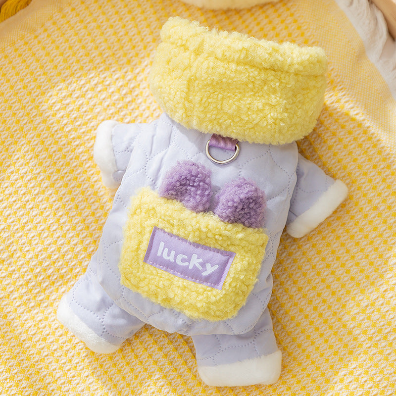 Bear Cotton Clothes For Cats and Dogs