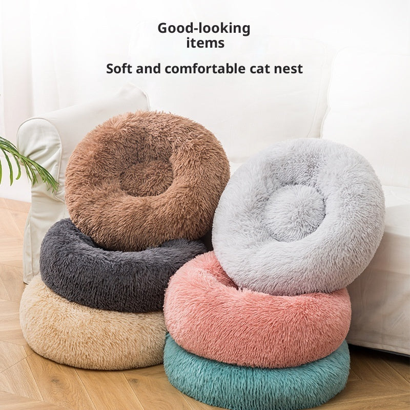 Cat Dog Bed Winter