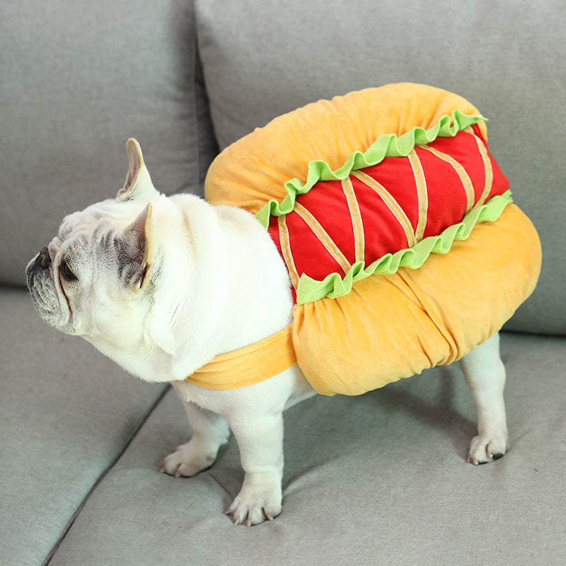 Dog hot dog costume