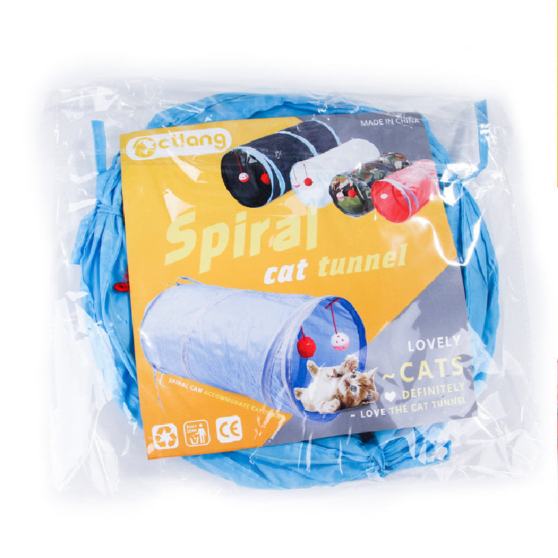 Puzzle Cat Tunnel Toy