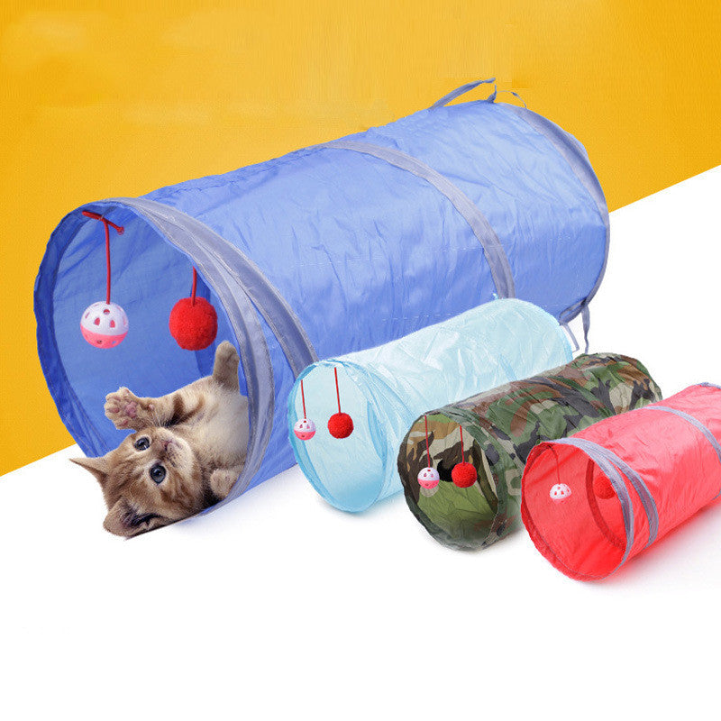 Puzzle Cat Tunnel Toy