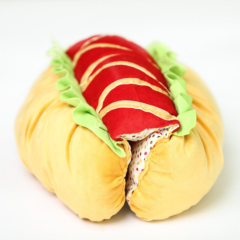 Dog hot dog costume