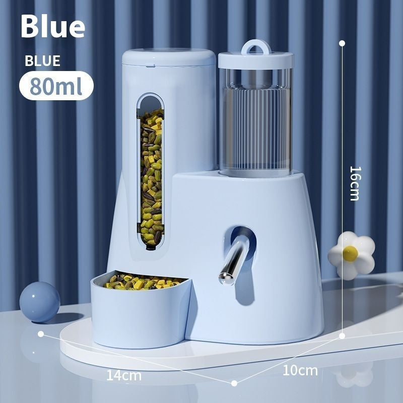 Automatic Food & Water Dispenser for Hamsters