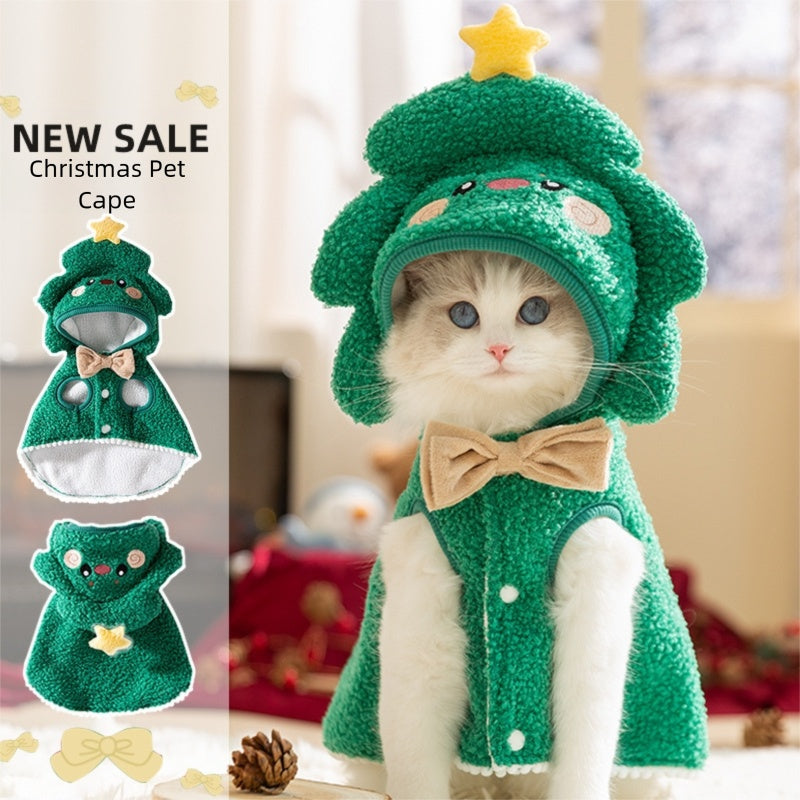 Cat Christmas Dress