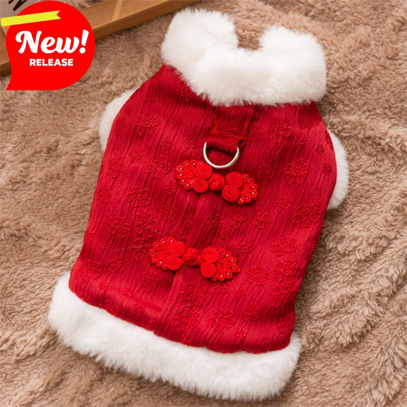 Dog New Year  Clothes