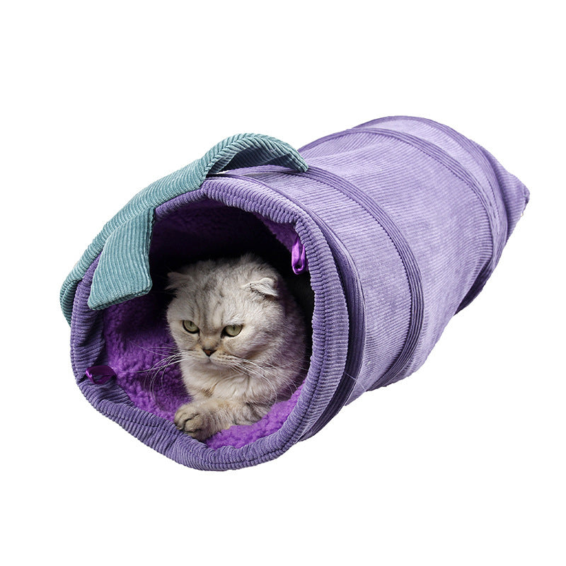 Fruit Funny Pet Cat Tunnel