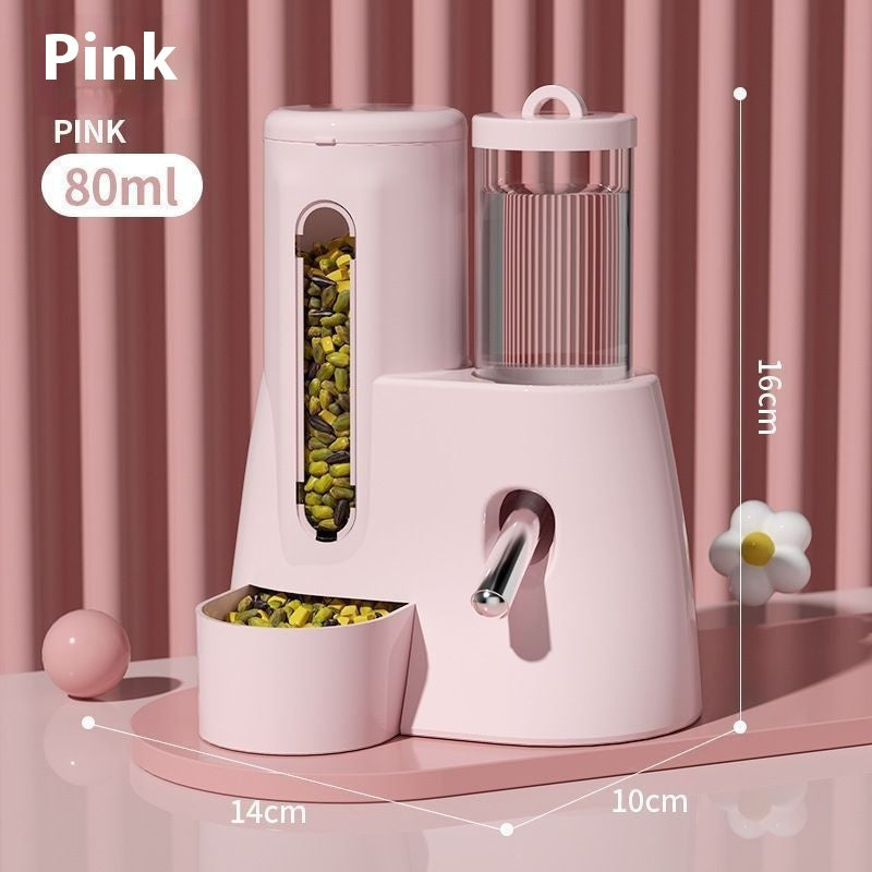 Automatic Food & Water Dispenser for Hamsters