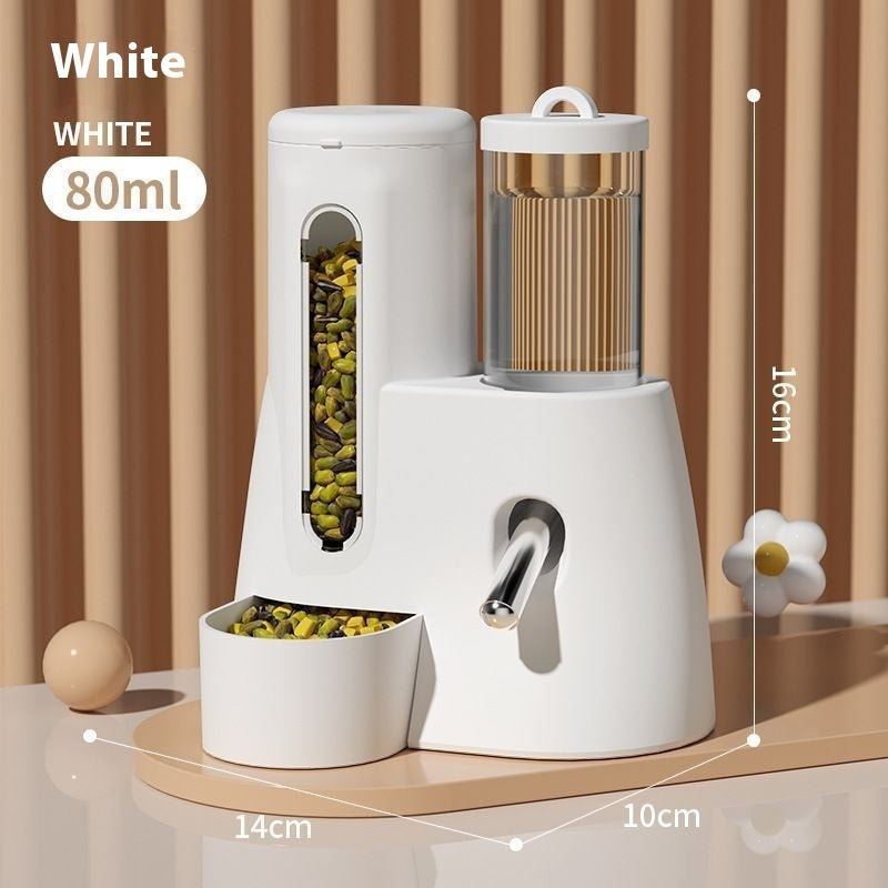Automatic Food & Water Dispenser for Hamsters