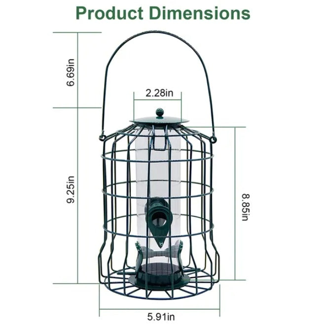 Outdoor Wild Bird Feeder Squirrel