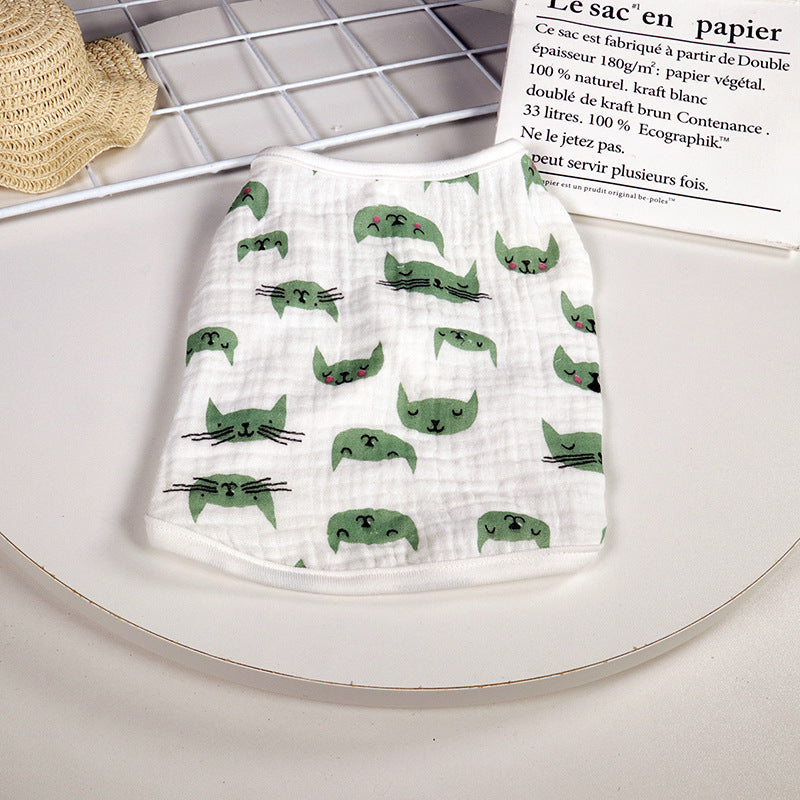 Cat Clothes Dog Vest