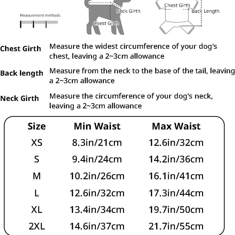 Washable Dog Pants Diaper