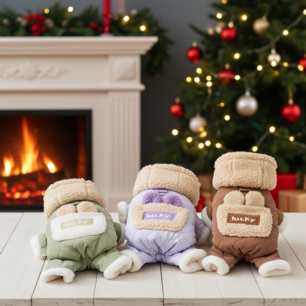 Bear Cotton Clothes For Cats and Dogs