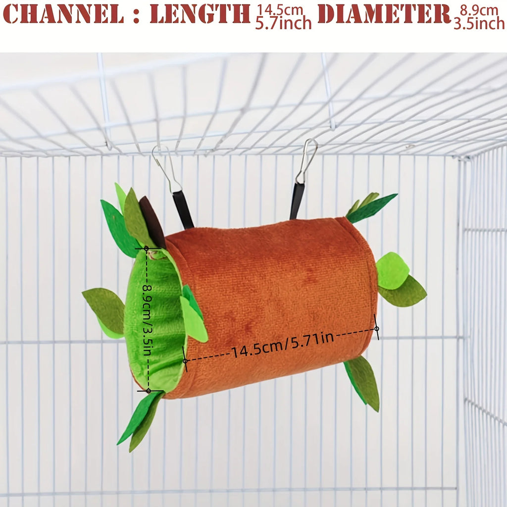 5pcs/set Plush Cotton Hamster Hammock