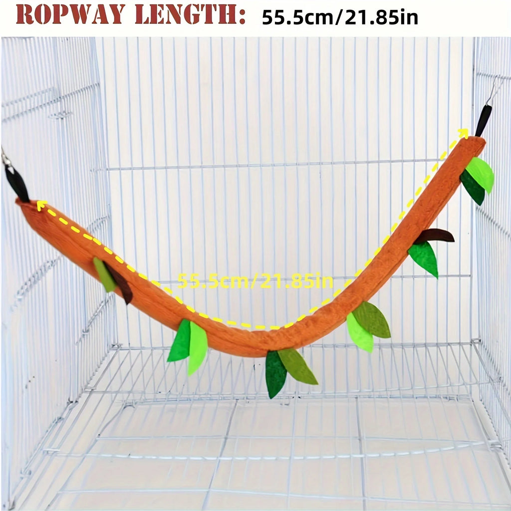 5pcs/set Plush Cotton Hamster Hammock