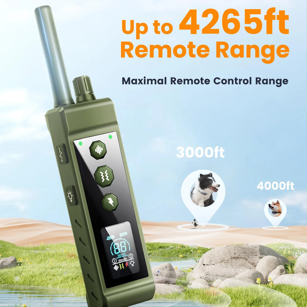 Electric Dog Training Collar Remote