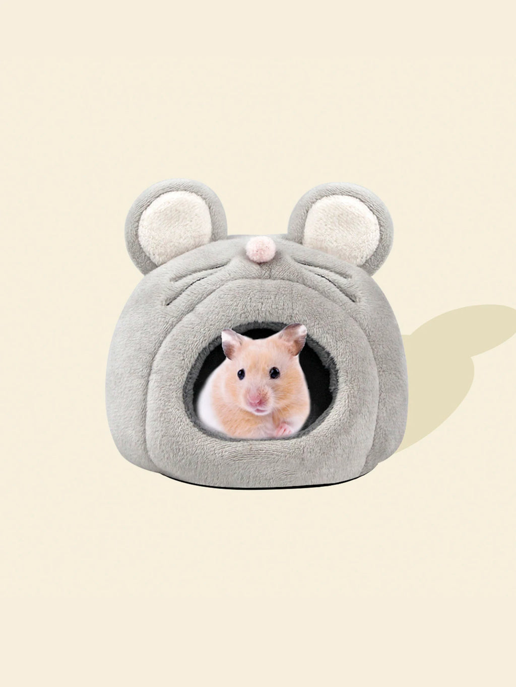 Cute Mouse Shaped Hamster Bed House