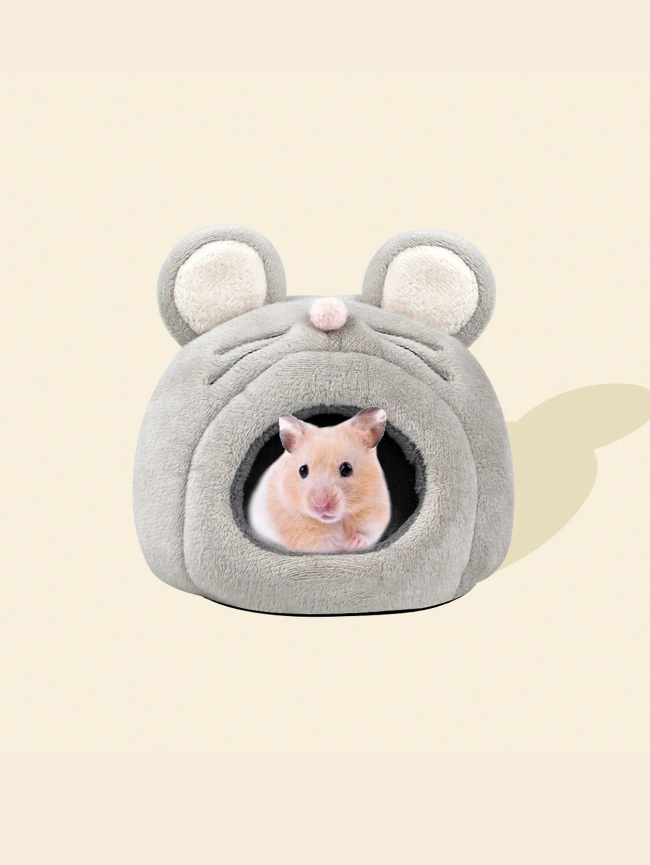 Cute Mouse Shaped Hamster Bed House