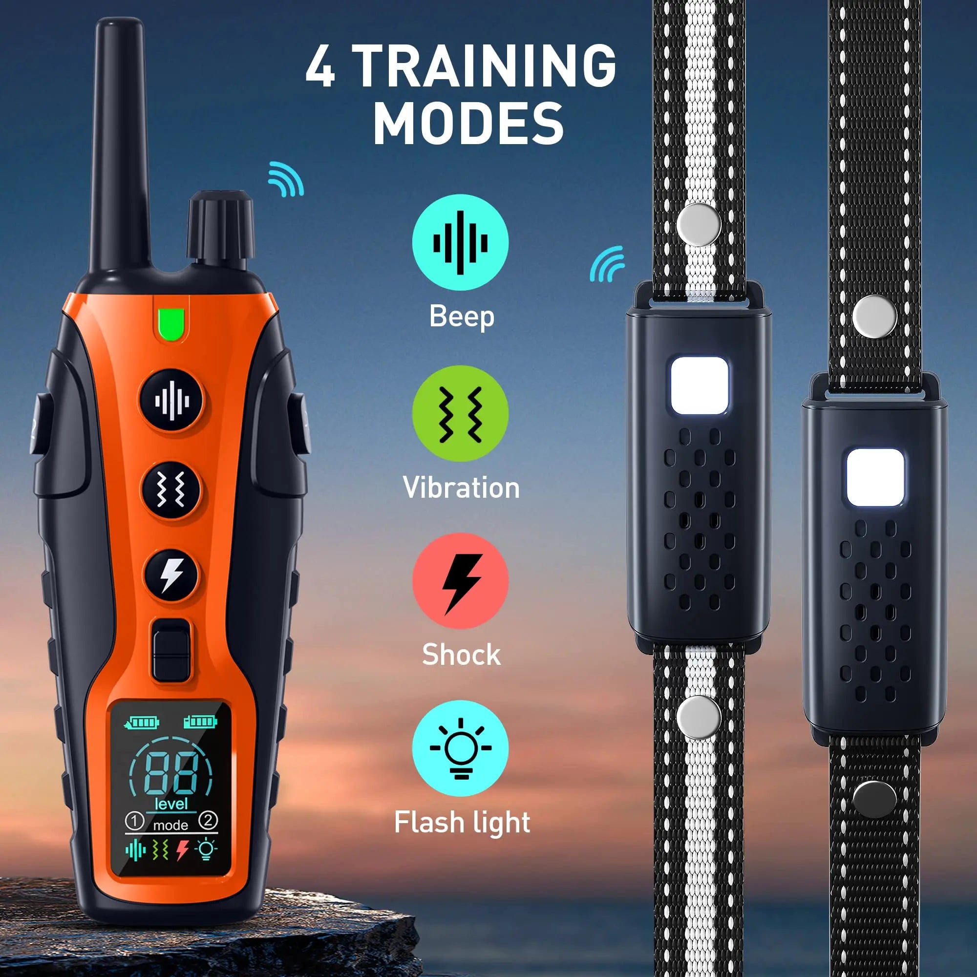 Electric Dog Training Collar Remote
