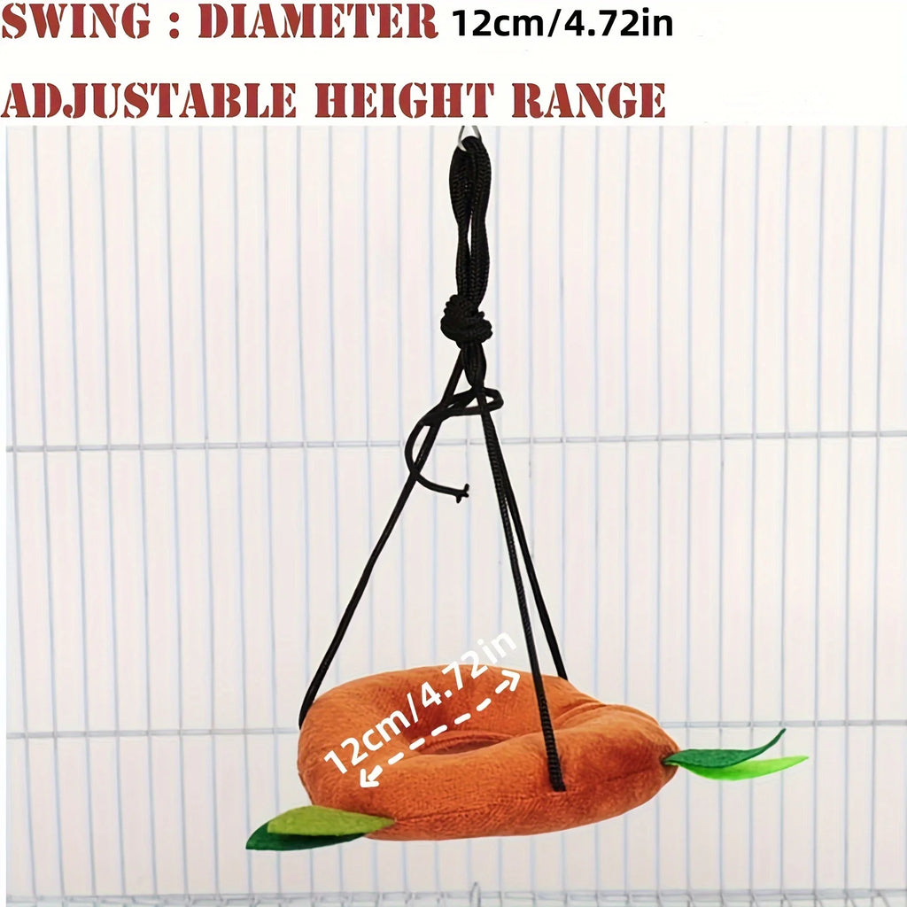 5pcs/set Plush Cotton Hamster Hammock