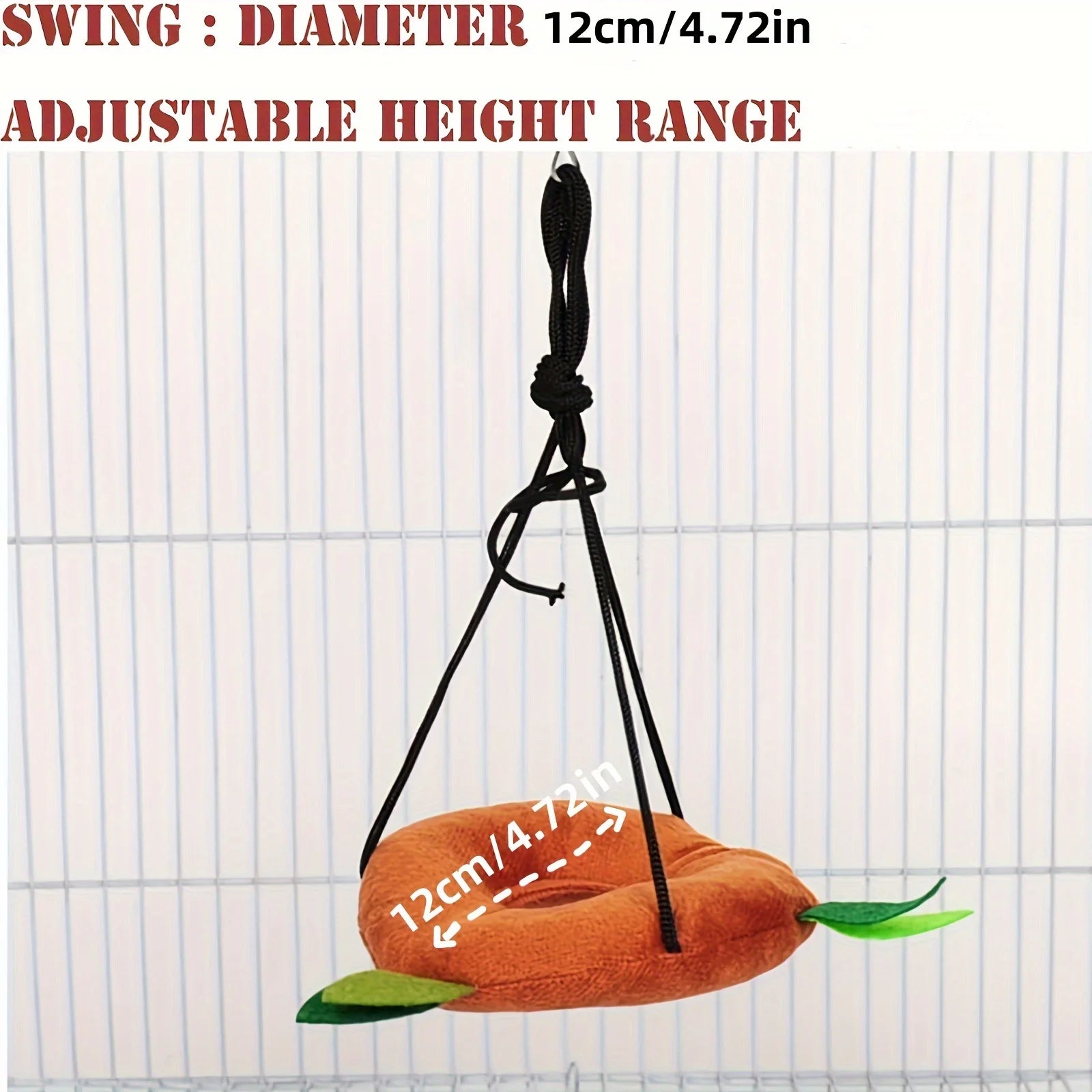 5pcs/set Plush Cotton Hamster Hammock