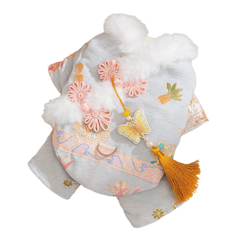 Autumn And Winter Dog New Year's Pyjama