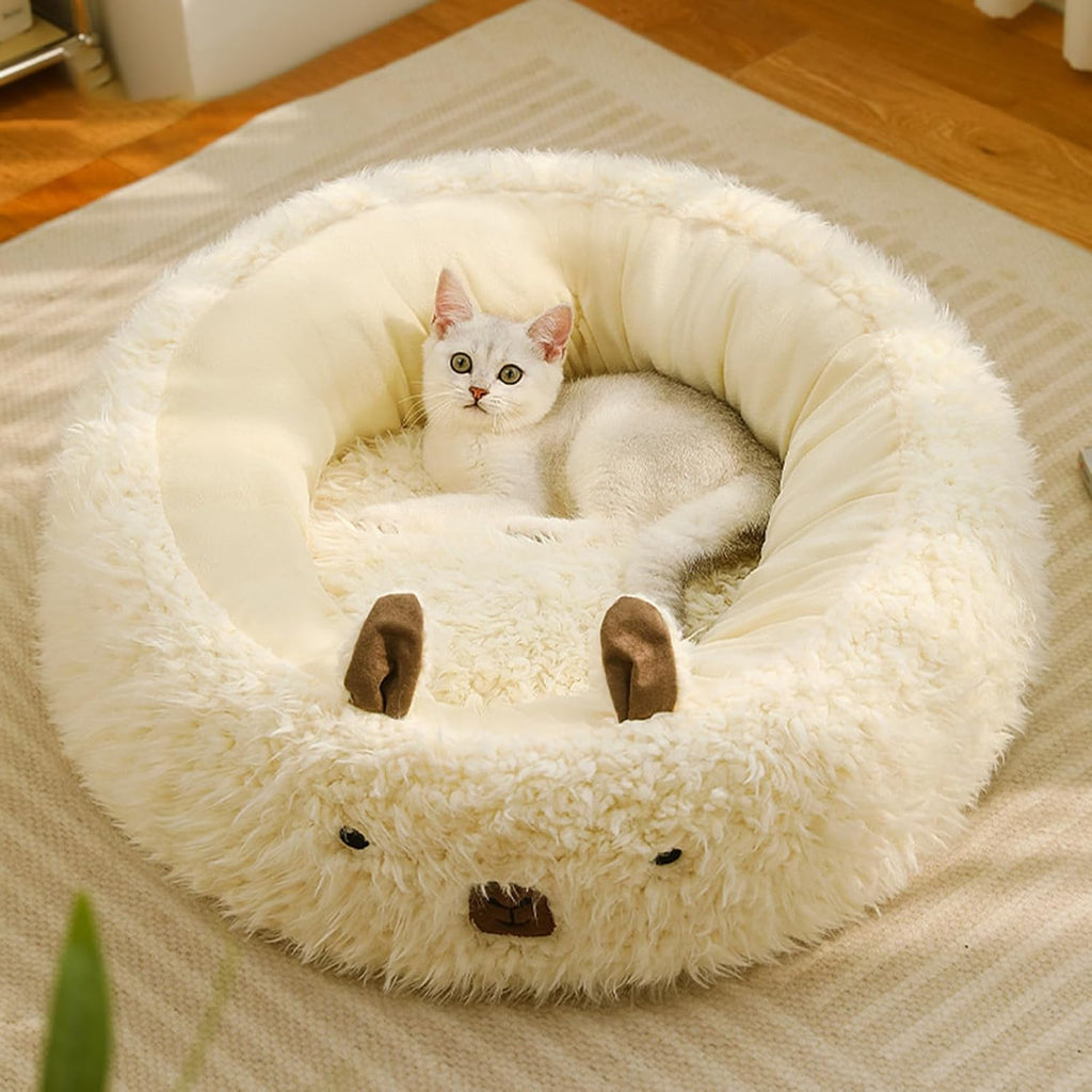 Cut Alpaca Pet Bed For Small MediumDogs Cats