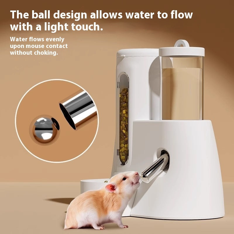 Automatic Food & Water Dispenser for Hamsters