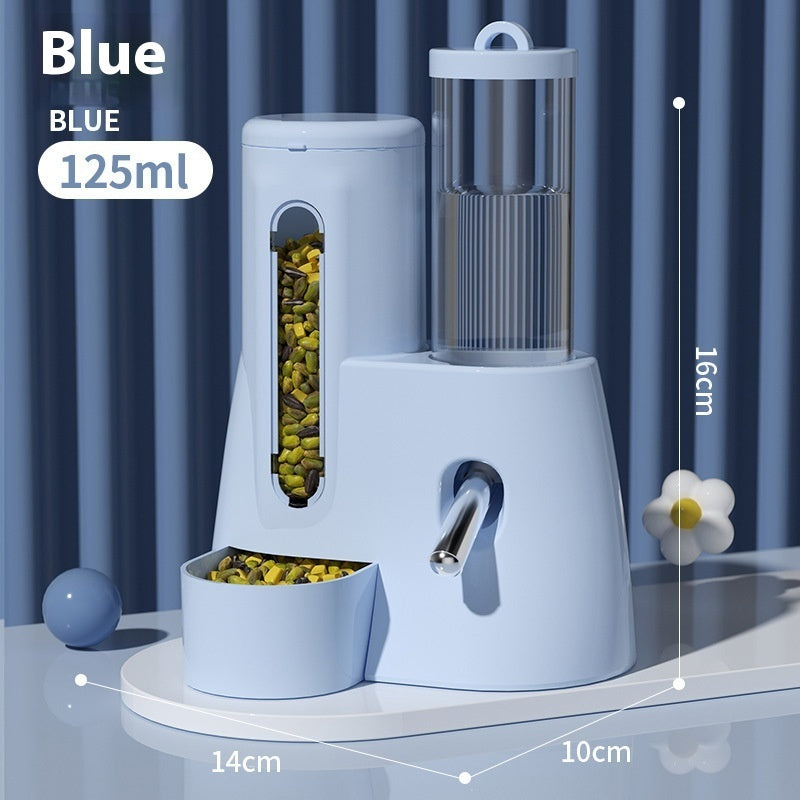 Automatic Food & Water Dispenser for Hamsters