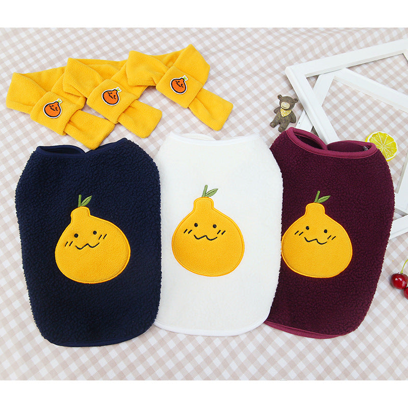 Complimentary Scarf Pet Jacket