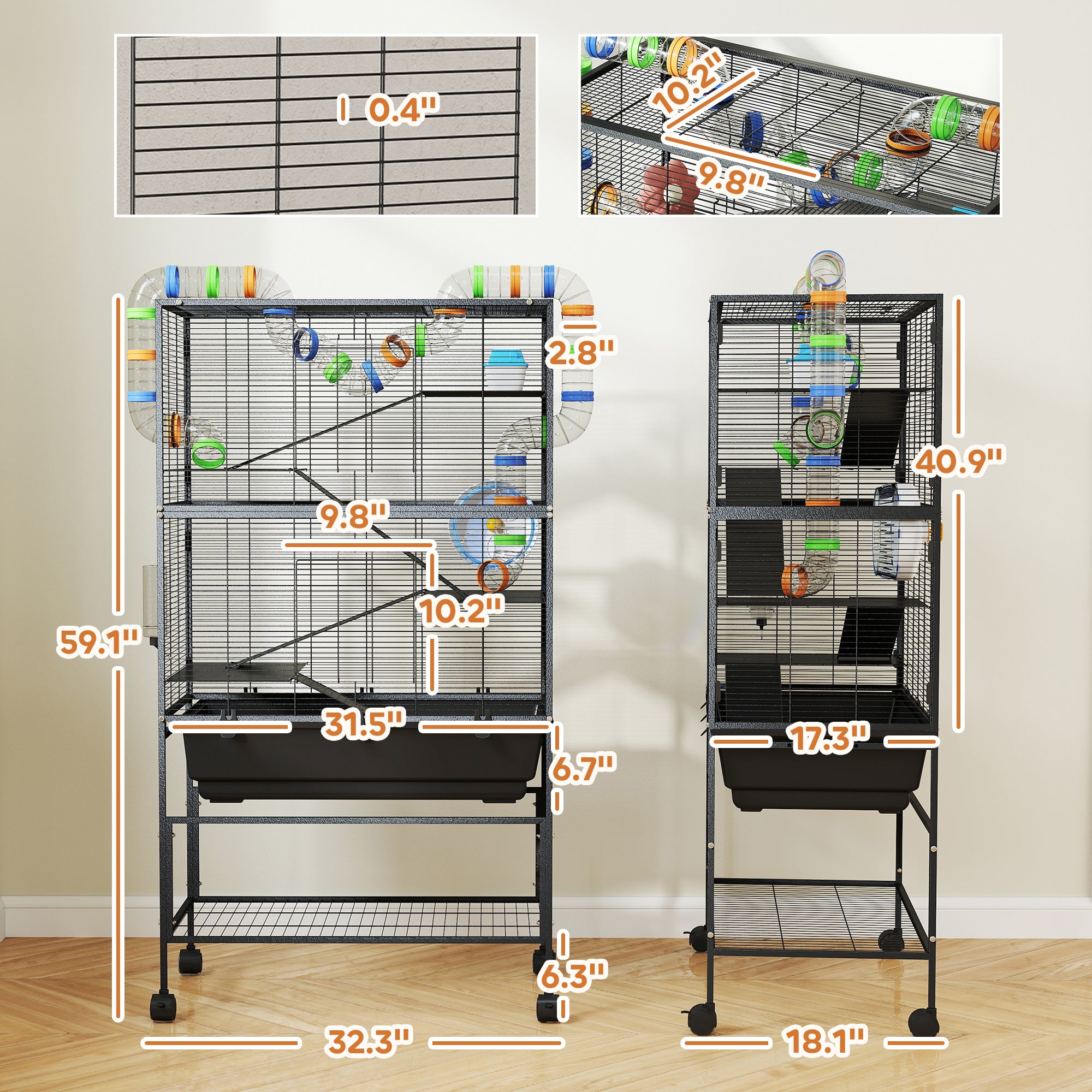 5 Tier Hamster Cage