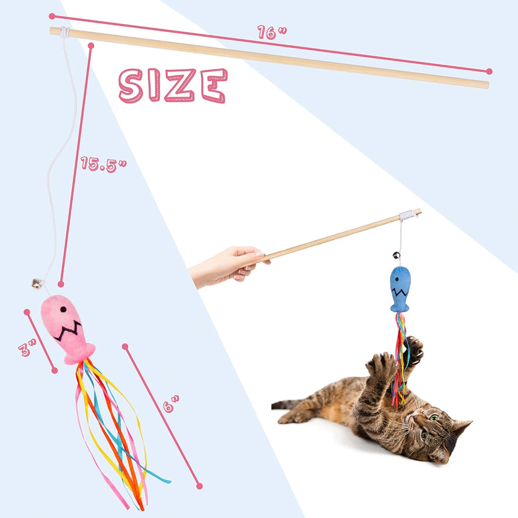 Cat Wand Toys Interactive