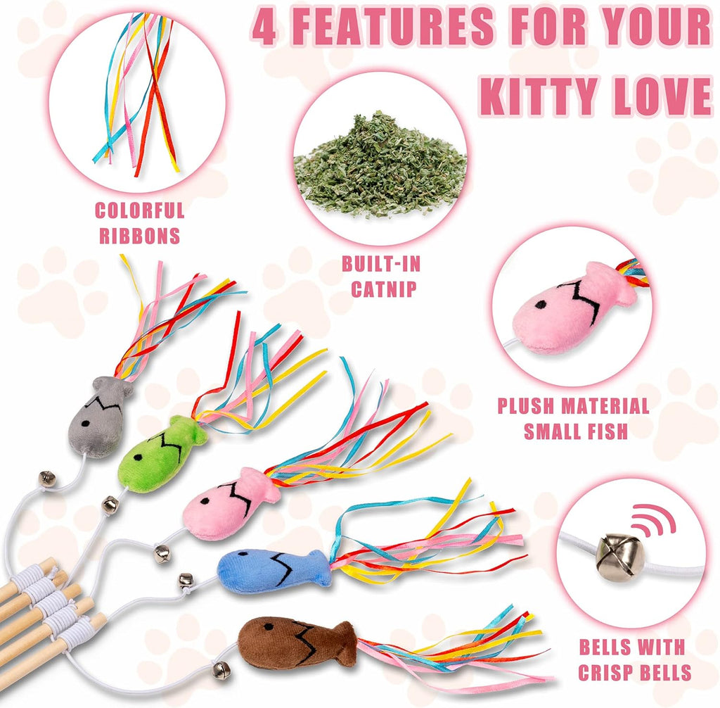 Cat Wand Toys Interactive