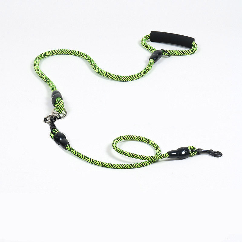 Pet Dog Leash Traction Wear-resistant Multi-head Dog Leash