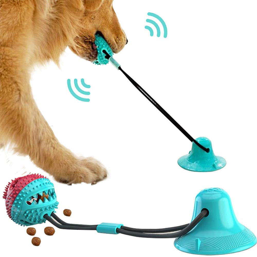 Dog Toys Silicon Suction Cup Tug Interactiv