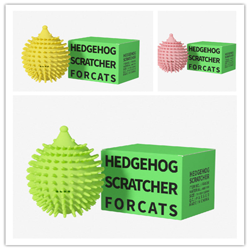 Hedgehog Cat Corner Tickler