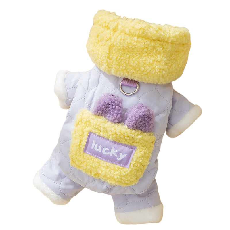 Bear Cotton Clothes For Cats and Dogs